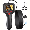HD Dual-Lens Waterproof Endoscope Camera With Built-in Lights  Inspection Endoscope