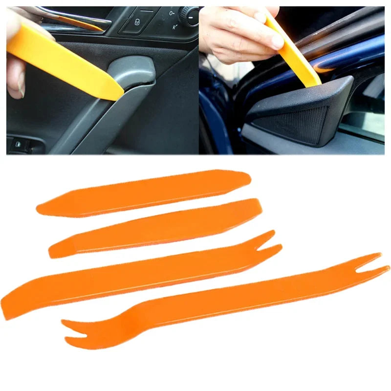 4Pcs Car Trim Removal Tool Kit | Auto Dash Panel Pry Tool Set