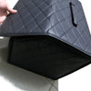 Car Trunk Organizer Box, Large Capacity, Auto Multiuse Tools, Storage Bag, Stowing, Tidying, Leather, Folding for Emergency