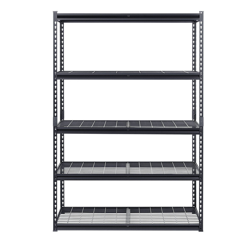 Storage Shelves 5 Tier Adjustable Heavy Duty Garage Shelving Units 3000 lbs